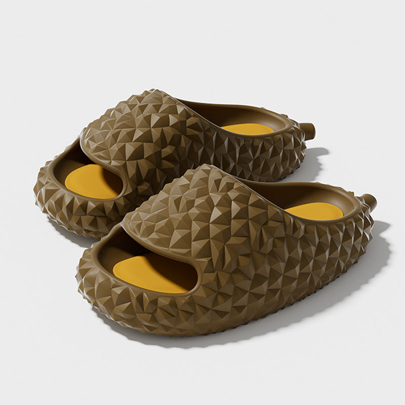 Fruitastic Footwear: Exklusive Durian-Design Hausschuhe