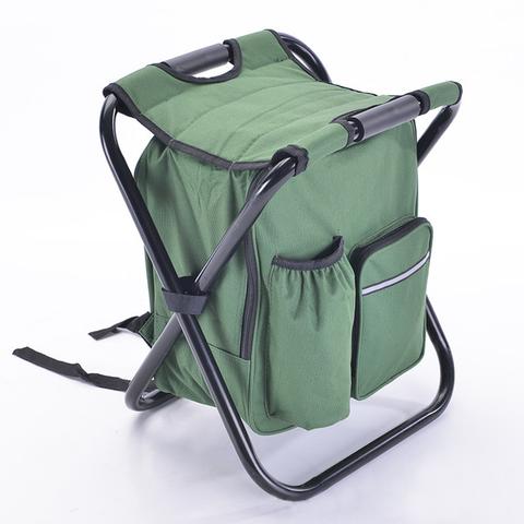 FrostySeat: 3-in-1 Fusion von Rücksack, Kühlertasche und Campingstuhl