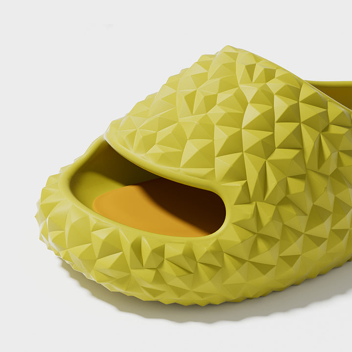 Fruitastic Footwear: Exklusive Durian-Design Hausschuhe