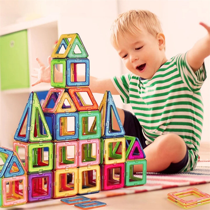 Montessori magnetische Bausteine - Lernspielzeug