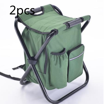 FrostySeat: 3-in-1 Fusion von Rücksack, Kühlertasche und Campingstuhl