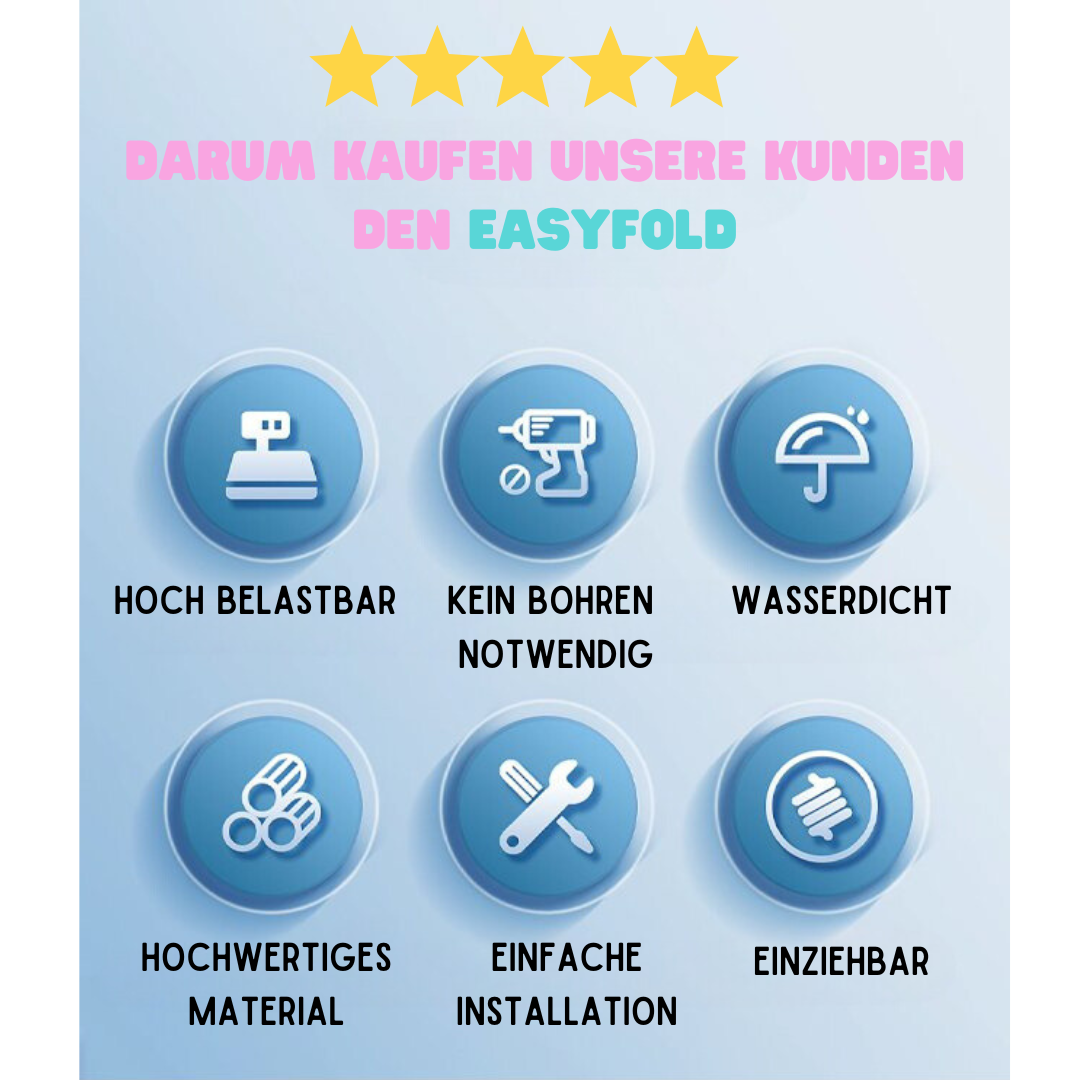 -30% EasyFold™ - Zusammenklappbarer Kleiderständer